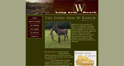 Desktop Screenshot of longarmwranch.com
